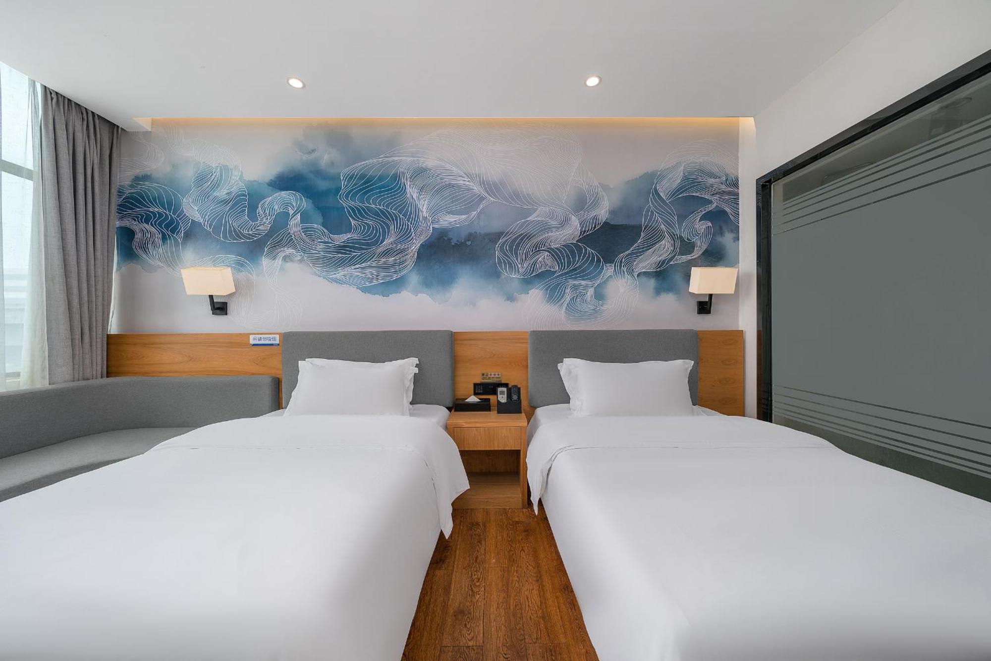 Felice Hotel-Guangzhou Baiyun International Airport Renhe Metro Station Branch Luaran gambar