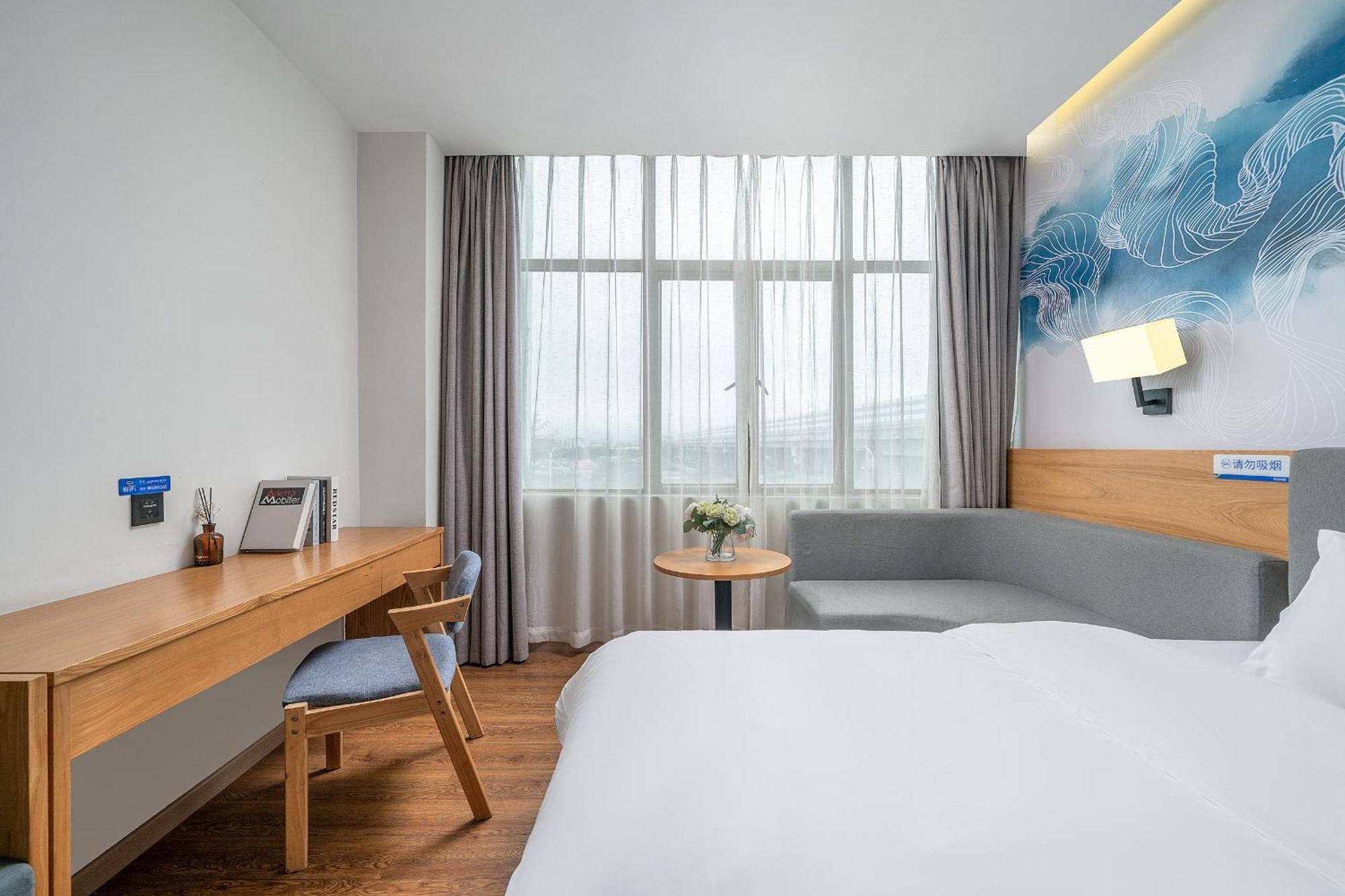 Felice Hotel-Guangzhou Baiyun International Airport Renhe Metro Station Branch Luaran gambar