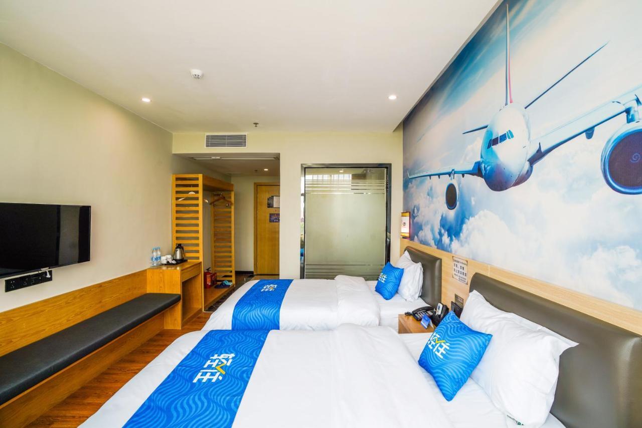 Felice Hotel-Guangzhou Baiyun International Airport Renhe Metro Station Branch Luaran gambar